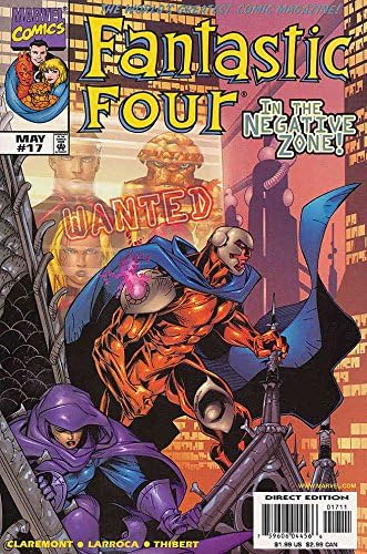 Fantastik Dörtlü (Cilt. 3) 17 VF/NM ; Marvel çizgi romanı / Chris Claremont