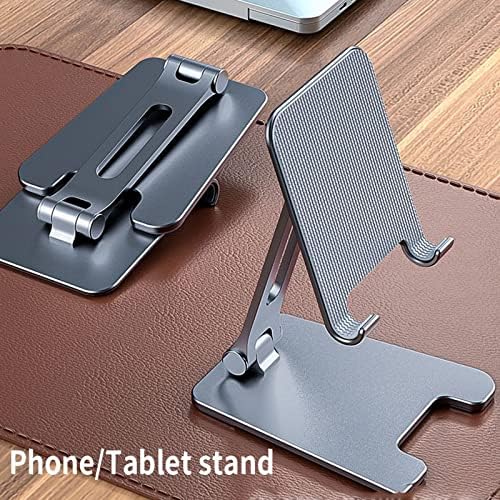AMABEAbjbzj laptop standı Metal Masaüstü telefon standı Ayarlanabilir Masaüstü Tablet Standı Evrensel Masaüstü telefon