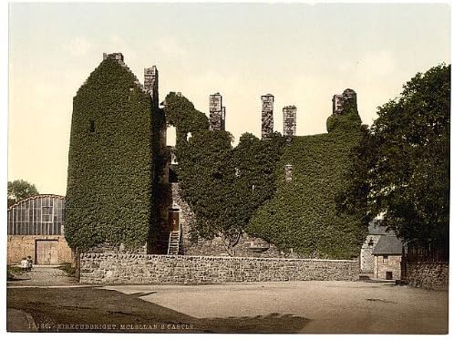 SONSUZ FOTOĞRAFLAR Fotoğraf: McLellan Kalesi, Kirkcudbright, İskoçya, c1895
