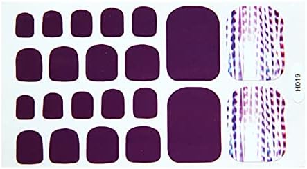 npkgvıa Manikür Folyo Sticker Sanat Etiketler Çıkartması İpuçları Tırnak Damgalama Tırnak Ayak DIY Ayak Tırnak Çıkartmalar