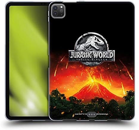Kafa Çantası Tasarımları Resmi Lisanslı Jurassic Dünya Düşmüş Krallık Volkan Patlaması Logo Yumuşak Jel Kılıf Apple