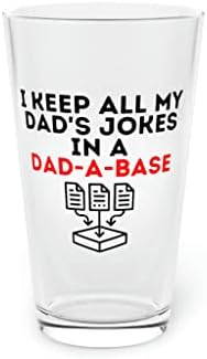 Bira bardağı Bira bardağı 16oz Komik I Tutmak Tüm Baba Şakalar Veritabanı Erkekler Yenilik Atasözü Babalar Koca Baba
