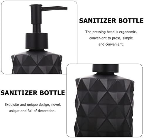Healifty Şampuan Dispenseri Boş Pompa Şişeleri Basın Cam Duş Jeli Şişe Makyaj Losyon Dispenseri Şişeleri Sabun Şişeleri