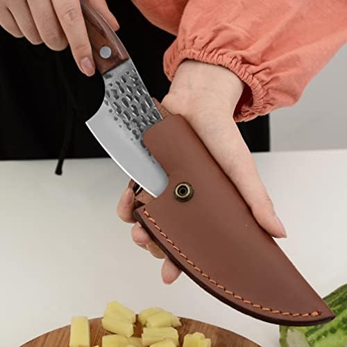 UPKOCH Deri Bıçak Kılıfı kemiksi saplı bıçak Kapak Mutfak Bıçağı Koruyucuları Deri Bıçak Kılıfı Mutfak Bıçağı Aksesuarları