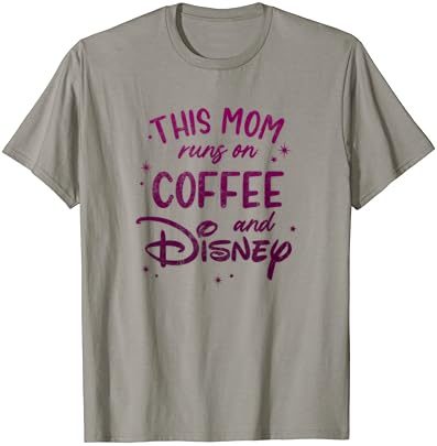Disney Bu Anne Kahve Ve Disney Tişörtüyle Çalışıyor