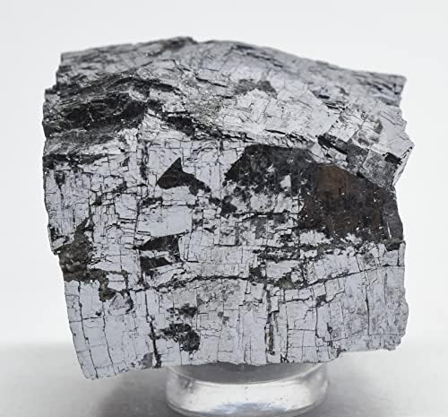 35mm 120g Bölünmüş Gümüşımsı Galena Kaba Doğal Köpüklü Taş Kristal Mineral Ham Numune - Fas