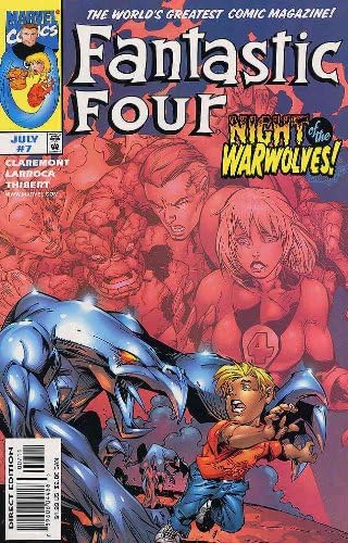 Fantastik Dörtlü (Cilt. 3) 7 VF; Marvel çizgi romanı / Chris Claremont