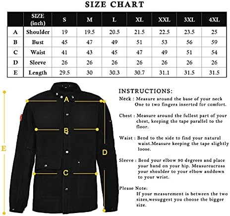 Siyah Deri Kaynak Ceketi (XX-Large) + Deri Kaynak Pantolonu,Ağır Hizmet Tipi FR Ağır Hizmet Tipi Bölünmüş Dana Derisi