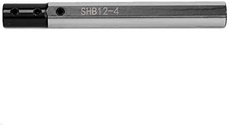 Walfront SHB12 Küçük Delik Sıkıcı Bar, yüksek Hızlı Çelik İç Delik Torna Uzatma Aracı CNC Torna Freze (SHB-12-04),