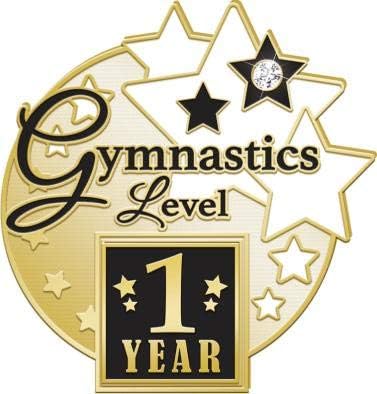 Taç Ödülleri 1.4 x 1.45 Spor Salonu Seviye Pimleri, Jimnastik Pimleri Jimnastikçiler için Harika Spor Salonu Seviye