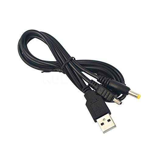 Lysee Güç Kabloları - Kebidumei Oyun Aksesuarları 2 in 1 USB Veri Kablosu + şarj aleti kablosu Kablosu PSP 2000 3000