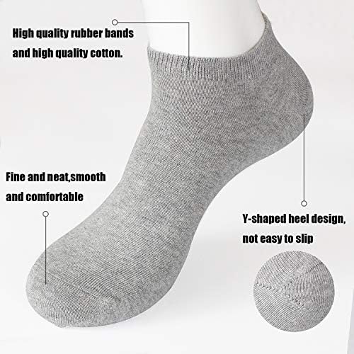 7DayOtter Koku Dayanıklı Ayak Bileği Çorap Erkekler Kadınlar No Show Atletik Koşu Düşük Kesim Kısa Çorap