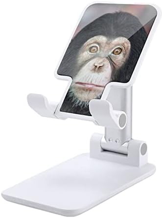 Şempanze Yüz Ayarlanabilir Cep telefon standı Katlanabilir Taşınabilir Tablet Tutucu Ofis Seyahat için Çiftlik Evi