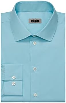 Kenneth Cole erkek Elbise Gömlek Düzenli Fit Katı