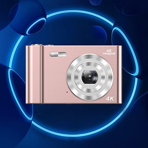 LADİGASU 4K dijital kamera HD Kamera 16x Zoom Anti-Shake Kayıt Video Seyahat Kamera Doğum Günü için Erkek, kız, Yetişkinler