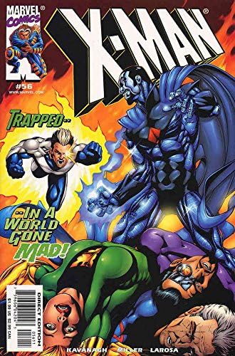 X-Man 56 VF; Marvel çizgi romanı / Terry Kavanagh Bay Uğursuz