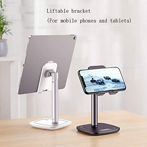 NİCEDAYFY Masası Cep telefon tutucu Standı Ayarlanabilir Masaüstü Tablet Tutucu Evrensel Masa cep telefon standı (Renk: