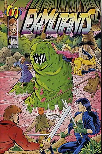 Eski Mutantlar (Malibu) 4 VF; Malibu çizgi romanı