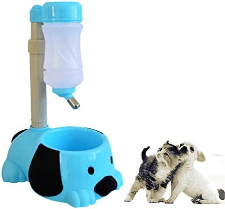 N / C Çok Fonksiyonlu su sebili, pet su sebili, Ayarlanabilir su kasesi Gıda Dağıtıcı Kediler ve Köpekler için, Güvenli