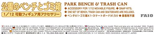 Hasegawa FA10 1/12 Park Bankı ve Çöp Kutusu Oyunu