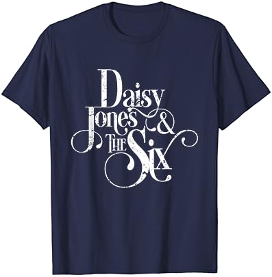 Daisy Jones ve Altı Vintage Grup Logolu Tişört