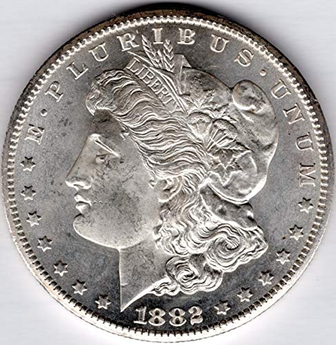 1882 CC Morgan Doları $1 MS-64+