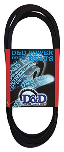 D & D PowerDrive 3L780 V Kayış, 3 L, Kauçuk, 3/8 x 78 OC