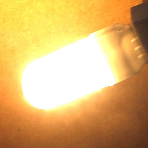 Lxcom aydınlatma 4 W G6.35 LED ampuller(5 Paket) -110 V sıcak beyaz 3000 K T3/T4 JC tipi LED ampul G6.35/GY6.35 Masa