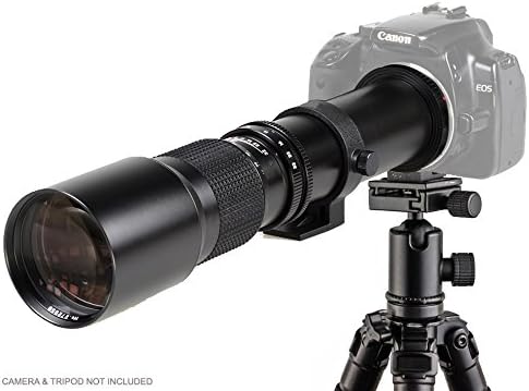 Panasonic Lumix DMC-GF5 ile Uyumlu Manuel Odaklama Yüksek Güçlü 1000mm Lens