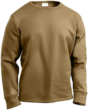 Erkekler için Termal İç Giyim Üstü, ECWCS Soğuk Hava Malzemeleri, ABD'de Üretilmiştir