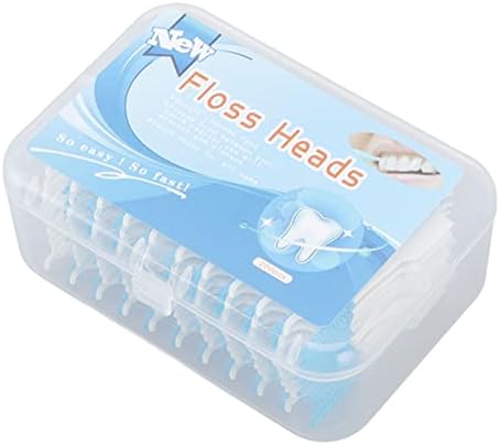 FOTABPYTI Diş Temizleme Fırçası, Ev Ağız Bakımı Masaj Taşınabilir İnterdental Fırça Silikon Kafa (Mavi)