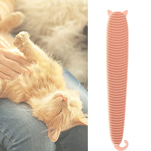 Kedi Dil Tarak, Kedi Dil Dokulu Fırça Deshedding Fırça Temizleme Tarak Pet Bakım Aracı Simülasyon Pet Masaj Tarak