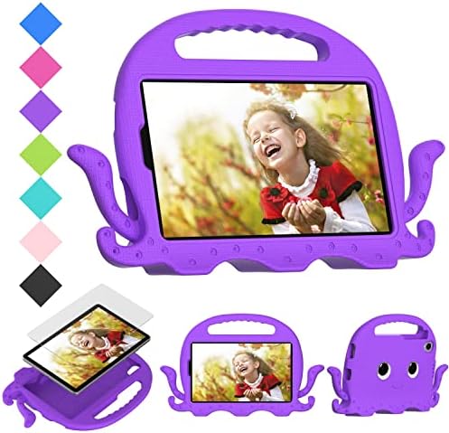 Tablet PC Kılıf Çocuk Kılıf için Huawei MatePad T8 8.0-İnç Kolu ile Tampon / Koruyucu Çocuk Geçirmez Standı Tablet