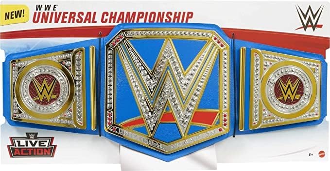 Otantik Stil, Metalik Madalyonlar, Deri Benzeri Kemer ve Ayarlanabilir Özelliğe Sahip Replica Kids WWE Şampiyonası