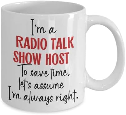RADYO TALK SHOW Sunucusu, Radyo Talk Show Sunucusu için Hediye, Radyo Talk Show Sunucusu Gag Hediyesi, Talk Show Sunucusu