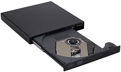 ZSTBT USB 2.0 Harici Taşınabilir CD-RW DVD ROM Combo Brülör Sürücü Dizüstü Dizüstü bilgisayar masaüstü Bilgisayar(Siyah)