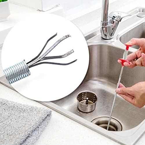 ZSEDP 60 CM Bükülebilir Lavabo Temizleme Kanca Kanalizasyon Tarama Aracı Bahar Tüp Temizleme Mutfak Aracı