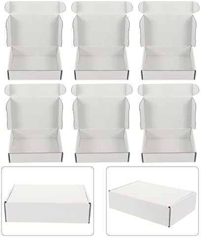 Alipis Hediye Seti Beyaz Set Hediye Setleri 20 Adet Beyaz Karton Beyaz Paket Kutu Oluklu Mukavva Nakliye Kutuları
