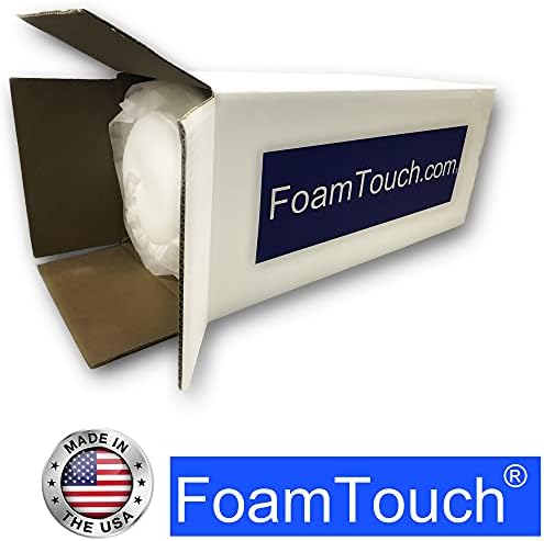 FoamTouch 1 paket 4x30x72 Orta Yoğunluklu Döşemelik Köpük Levha, 1 Adet (1'li Paket), Beyaz