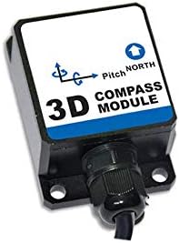 Taidacent SCM345 40 Derece 3D Dijital Pusula İnklinometre Kompanzasyon Seri Port 3D Konumlandırma Navigasyon Eğim