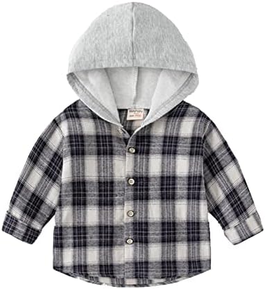 2023 Yaz Yürümeye Başlayan Çocuk Uzun Kollu Kış Sonbahar Hoodie Gömlek Tops Coat Dış Giyim Bebek Erkek Üstleri Boyutu