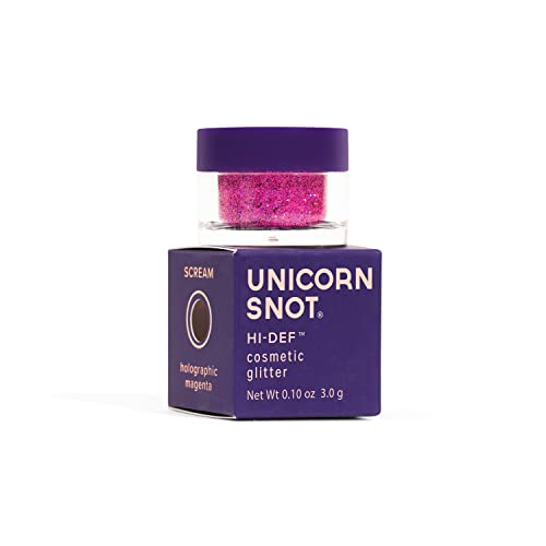 Unicorn Sümük Holografik Hi-Def Kozmetik Glitter-Yüz ve Vücut Glitter-Saç, Tırnak, Dudak Parlatıcısı, Göz Farı Makyajı