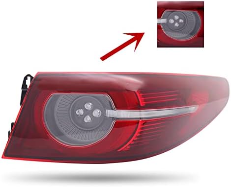 MOFANS Arka Kuyruk İşık Fit Mazda 3 Sedan 2019 2020 2021 için LED Kuyruk Fren Arka İşık lamba donanımı (Sağ Yolcu